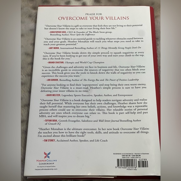 Overcome Your Villains - Heather Monahan - Picture 2 of 2